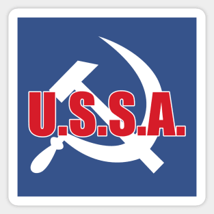 U.S.S.A. Sticker